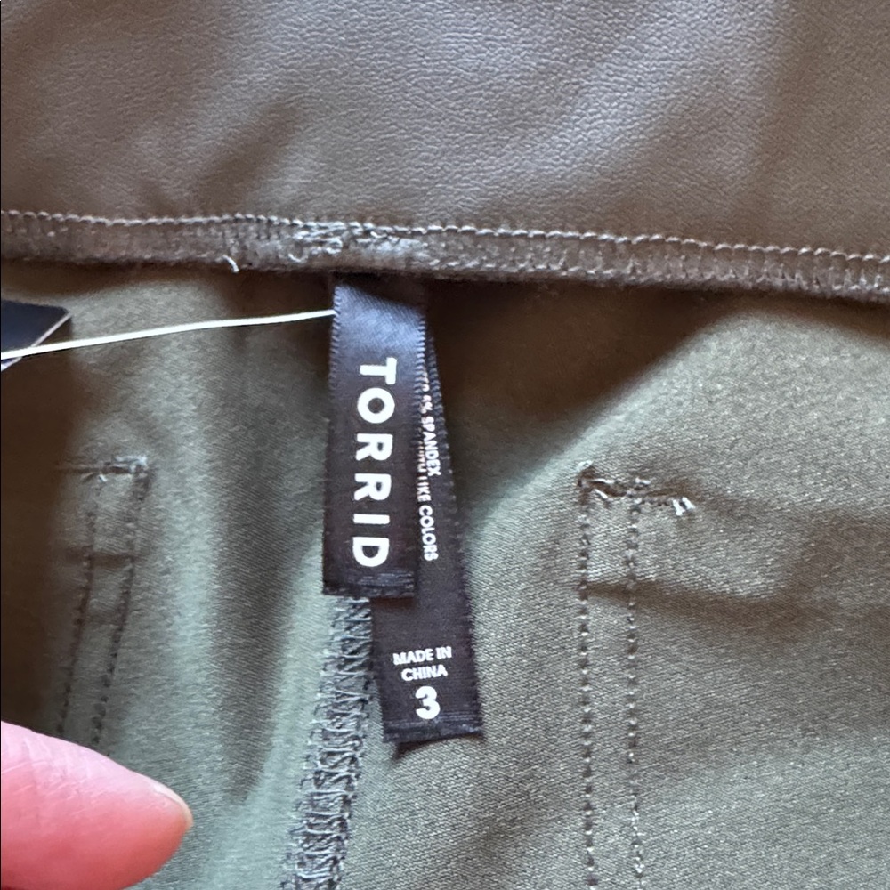 Torrid faux leather leggings - Picture 8 of 13